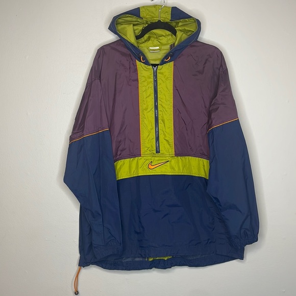 Nike Other - Nike | 00’s Tri Color Ripstop Material Windbreaker